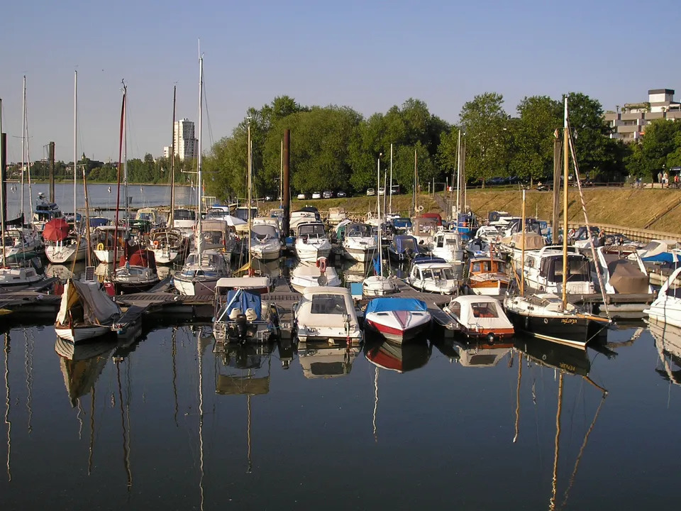 Yachthafen an der Groov in Zündorf